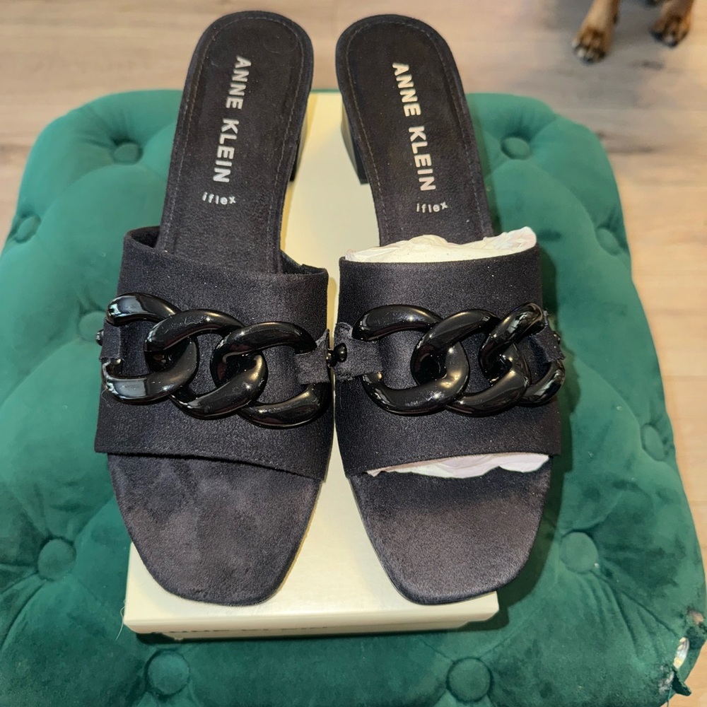 Anne Klein Women’s Marri Slip On Dressy Heels in Black